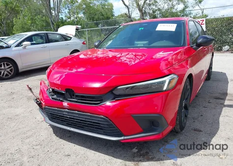 2022 Honda Civic Sport from USA, damaged, VIN 2HGFE2F54NH594994